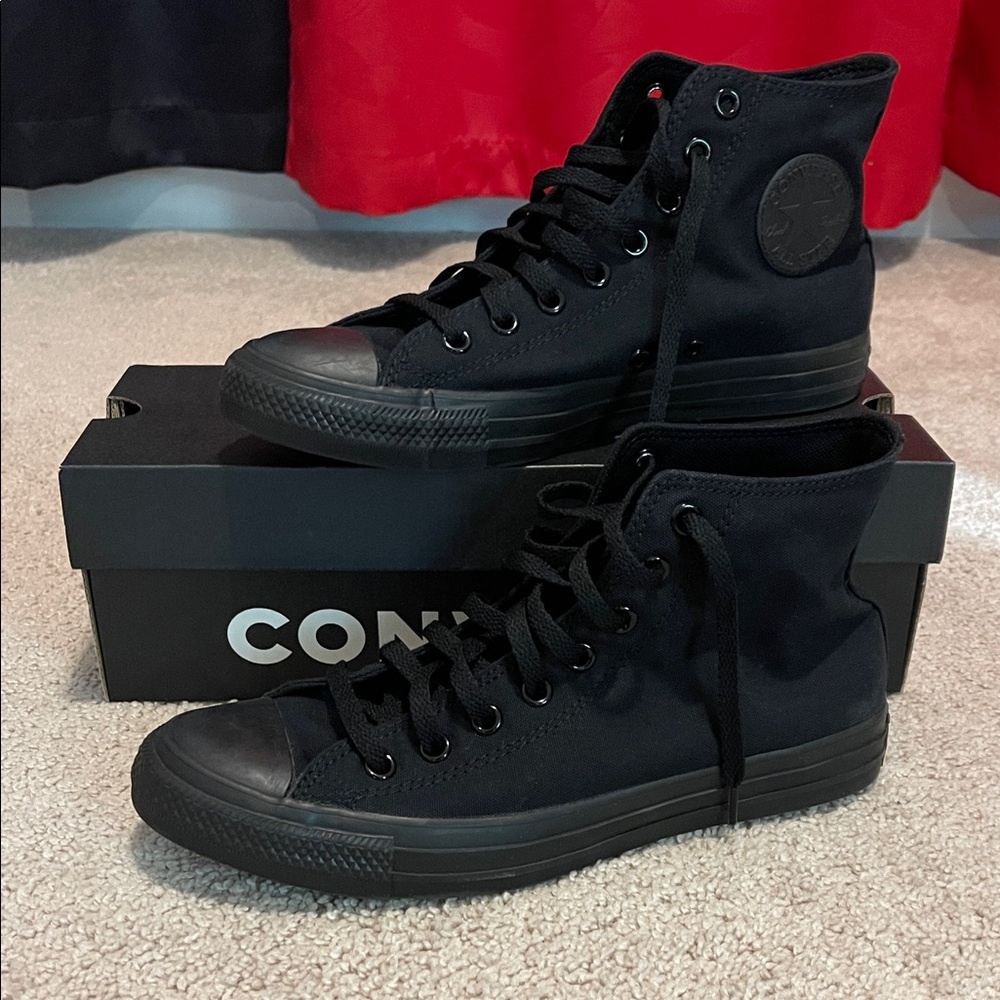 Converse Black High-Top Sneakers